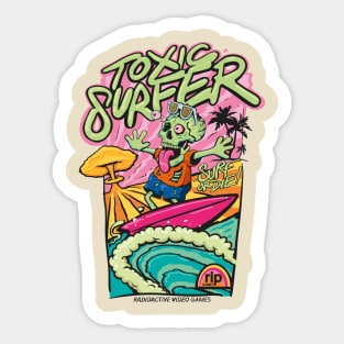 TOXIC SURFER Sticker
